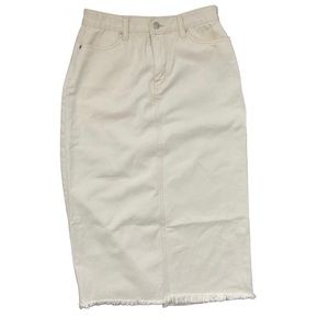 Super cute Oak & Fort denim skirt